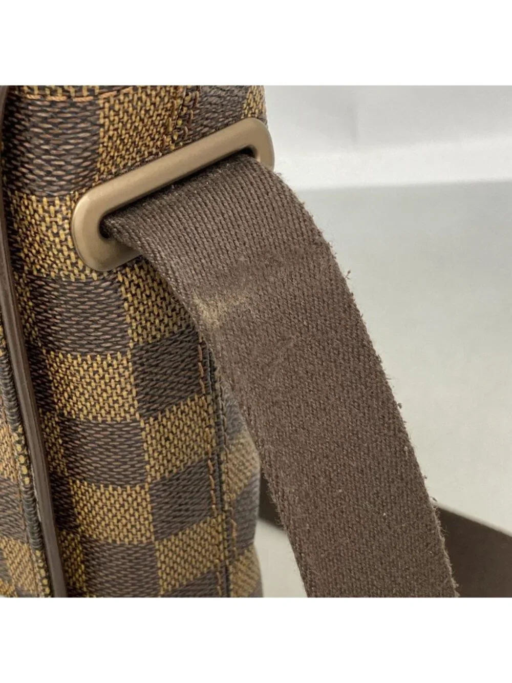 Louis Vuitton Shoulder Bag Damier Brooklyn MM Ebene